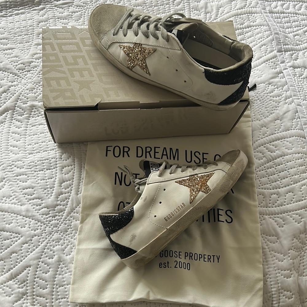 Golden Goose Glitter Superstars